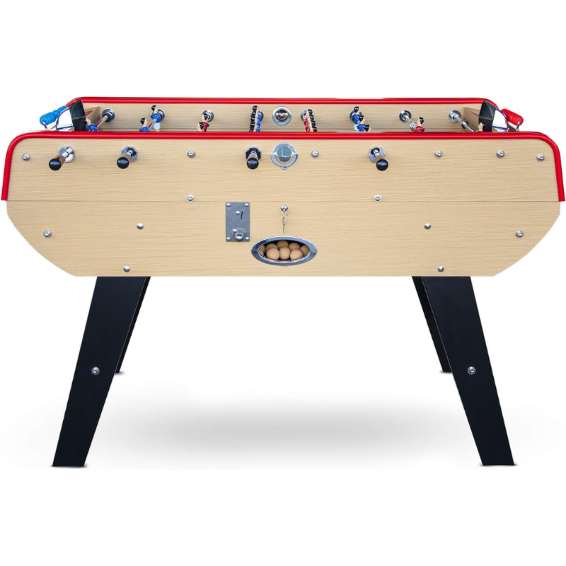 Table de Baby-foot Bistrot Rétro avec Accessoires - Balles, Manettes, Scoreurs